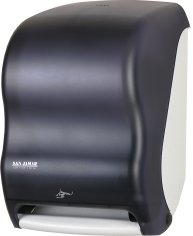 ELECTRONIC ROLL TOWEL DISPENSER  SMART SYSTEM BLACK